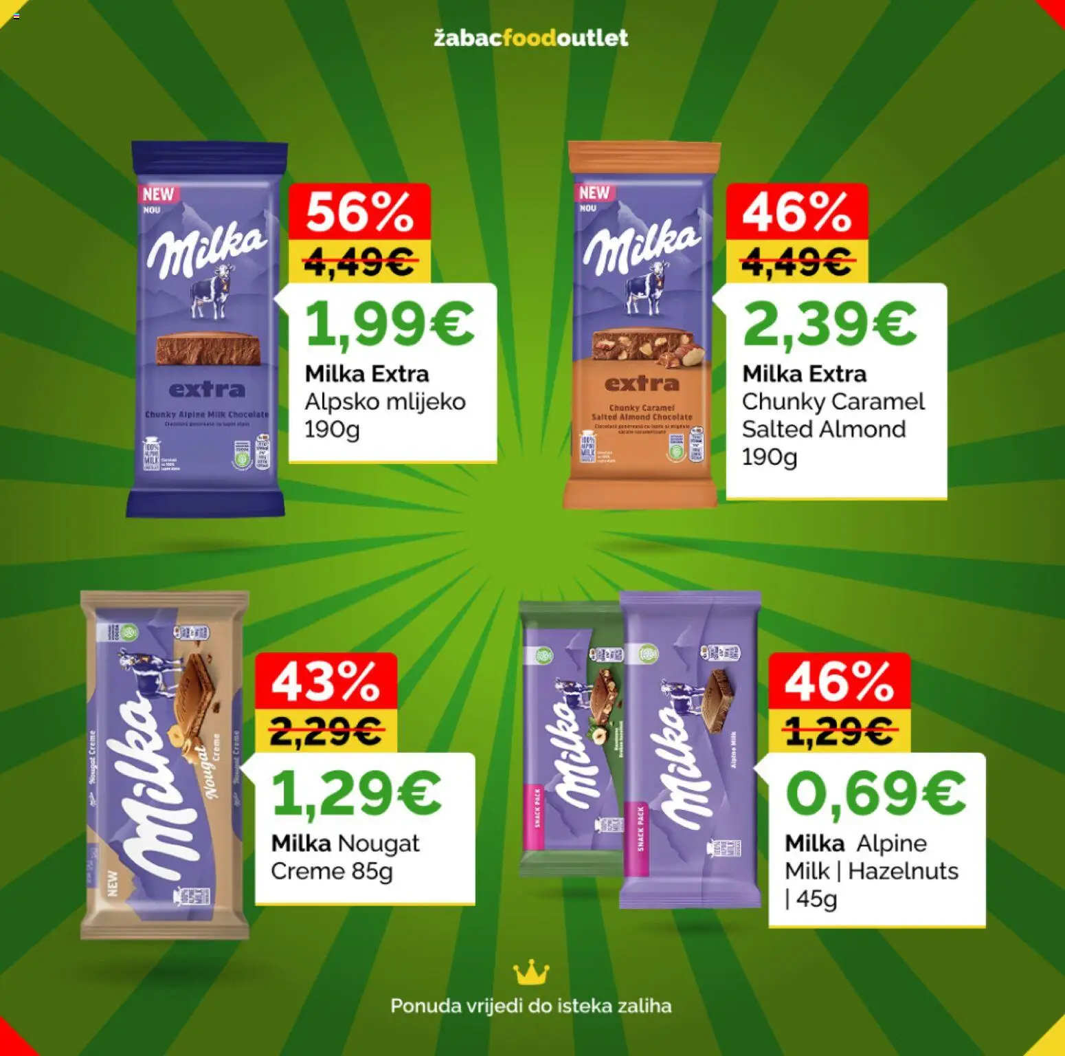 Žabac katalog | vrijedi od 04.05.2026 | Stranica: 26 | Proizvodi: Mlijeko, Milka, Alpsko mlijeko