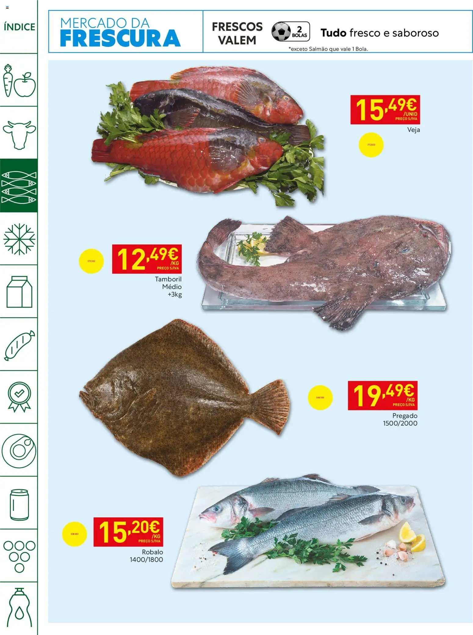 Recheio Horeca Madeira │ válido de 05.05.2026 | Página: 8 | Produtos: Salmão, Tamboril