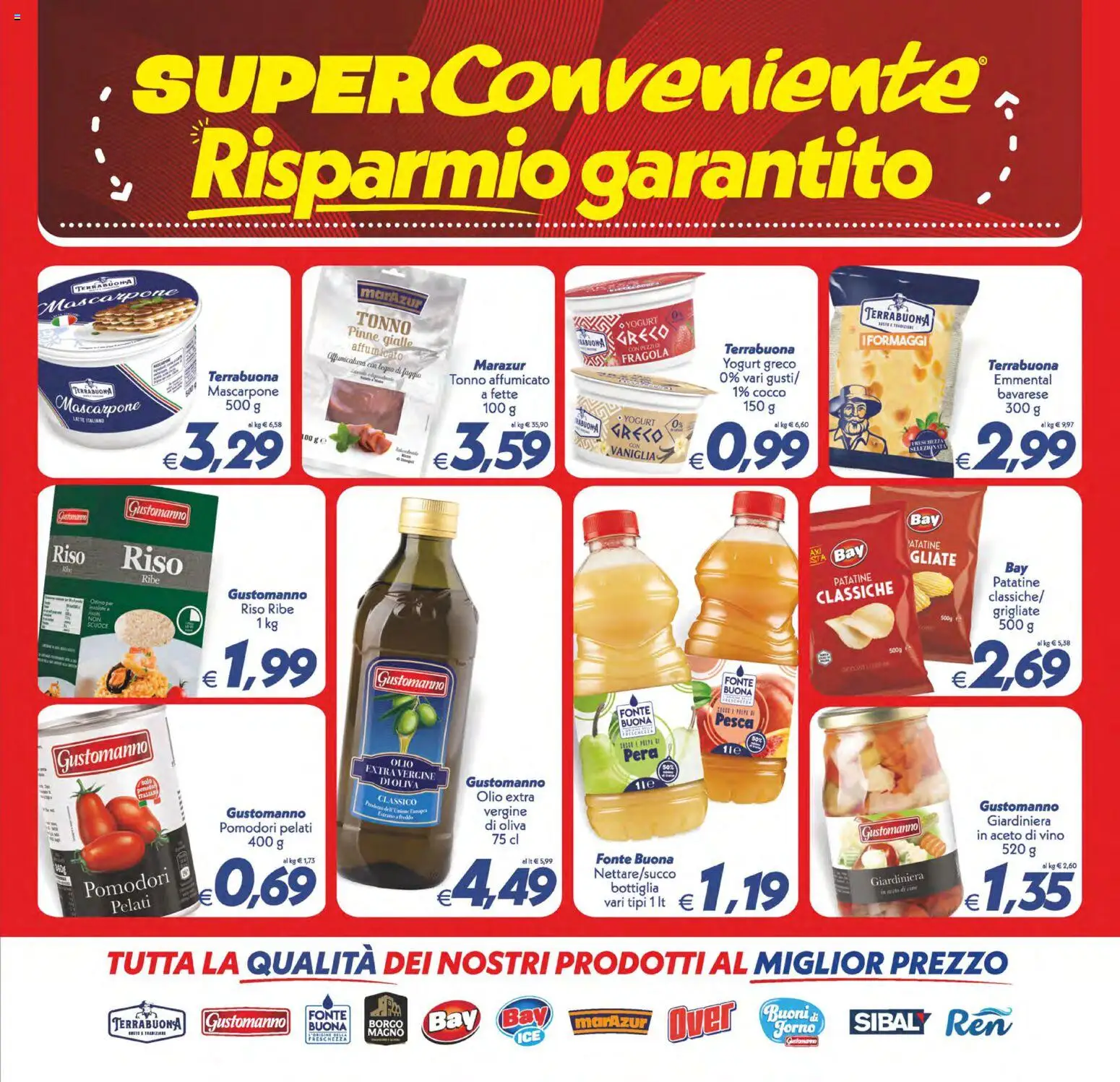 Volantino SuperConveniente del 11/08/2026 | Pagina: 15 | Prodotti: Yogurt, Riso, Cocco, Bottiglia