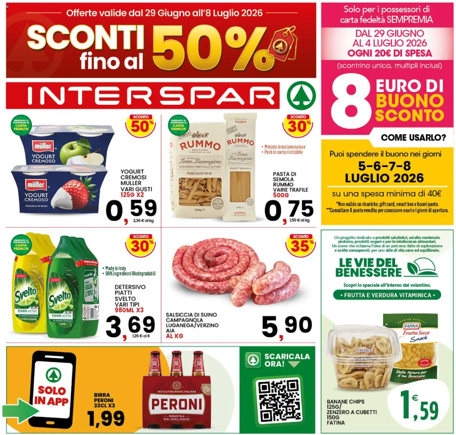 Volantino Interspar del 29/06/2026 | Pagina: 1
