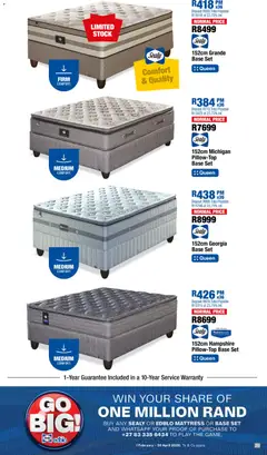 OK Furniture specials catalogue – valid from 23.03.2026 | Page: 29 | Products: Mattress, Stock