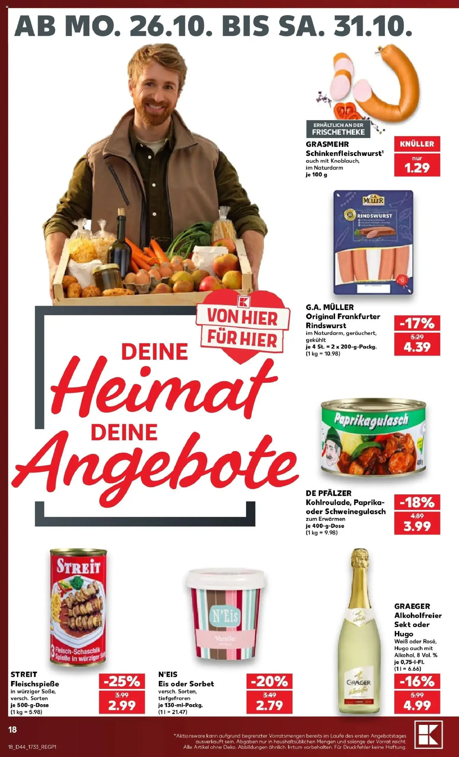 Prospekt Kaufland ab 26.10.2026 » Angebote Online zum Blättern | Seite: 22