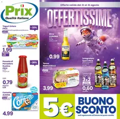Anteprima del volantino Prix volantino valido a partire dal 21/08/2026