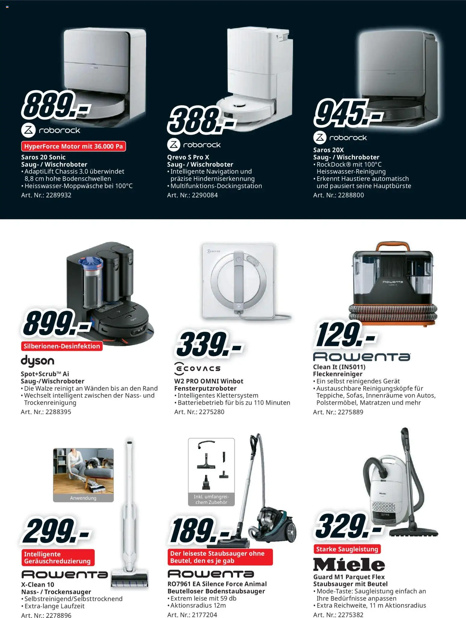Media Markt aktionen – gültig ab 23.08.2026 | Seite: 27 | Produkte: Navigation, Staubsauger, Miele, Dyson