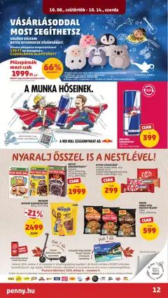 NESTLÉ GABONAPEHELY*, NESTLÉ GABONAPEHELY* nesquik, cini minis, chocapic 645 g - amely érvényes a következő dátumtól: 2026.10.08. | Oldal: 16