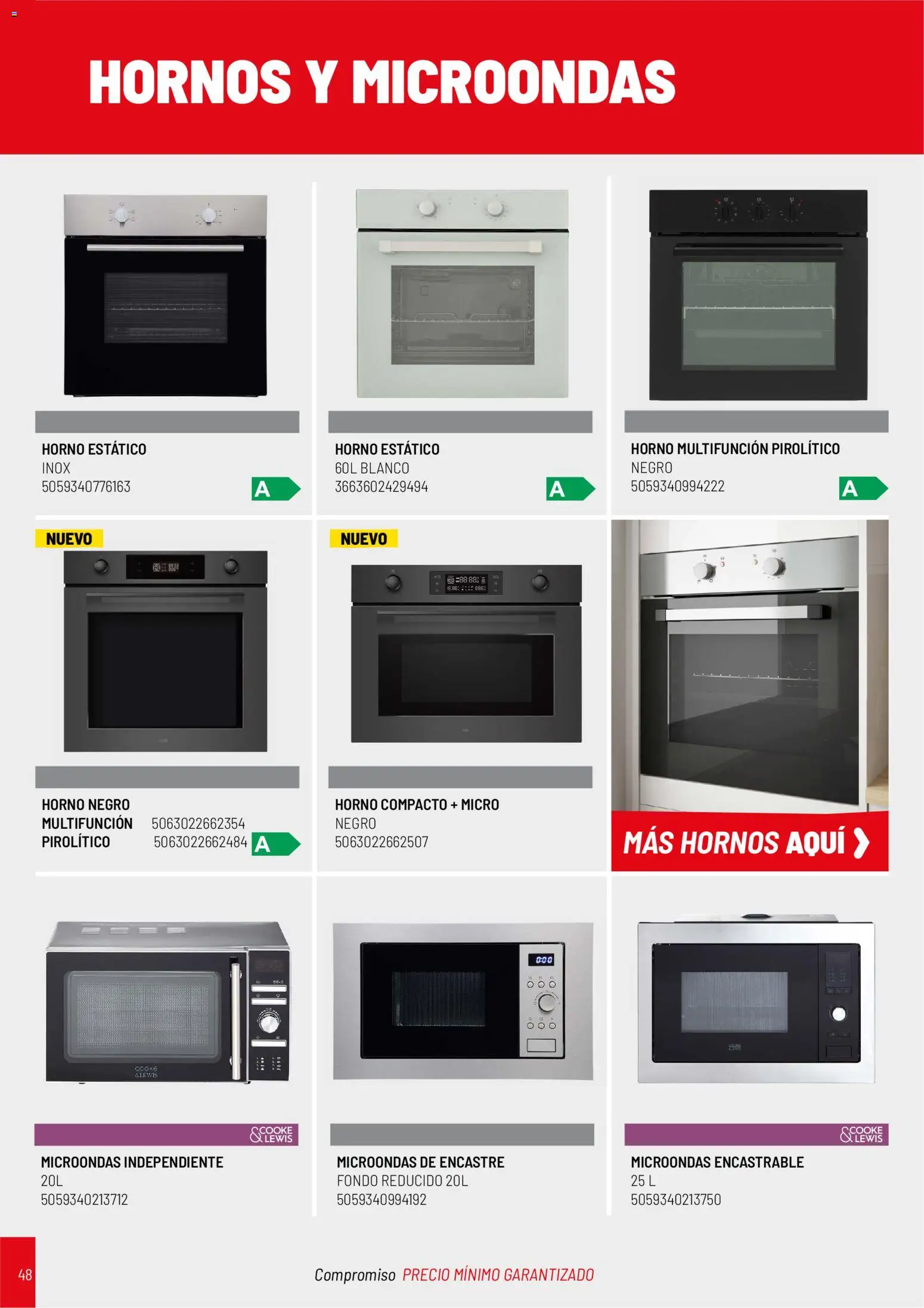 Brico Depôt Cocinas │ válido desde el 11.03.2026 | Página: 48 | Productos: Horno