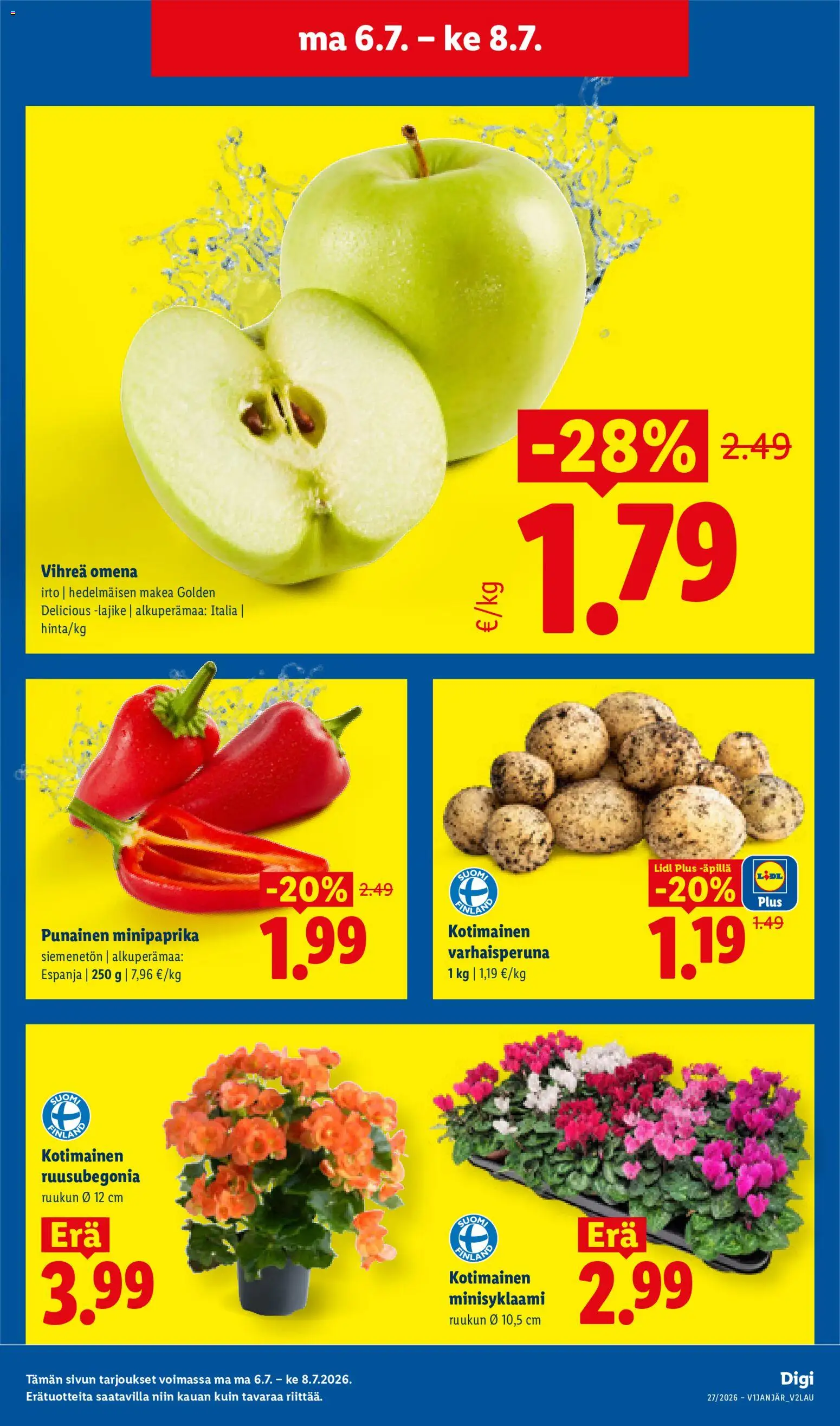 Lidl tarjoukset - Helsinki – voimassa 02/07/2026 alkaen | Sivu: 24