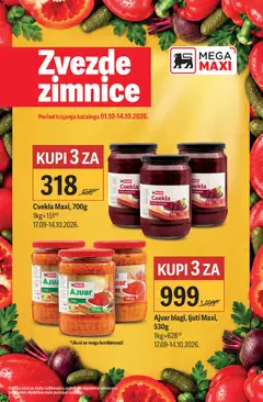 Mega Maxi katalog - pregled Mega Maxi kataloga - važi od 01.10.2026