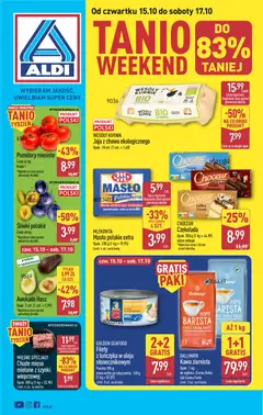 Pogląd oferty "Aldi gazetka - Oferta weekendowa" - ważna od 15.10.2026