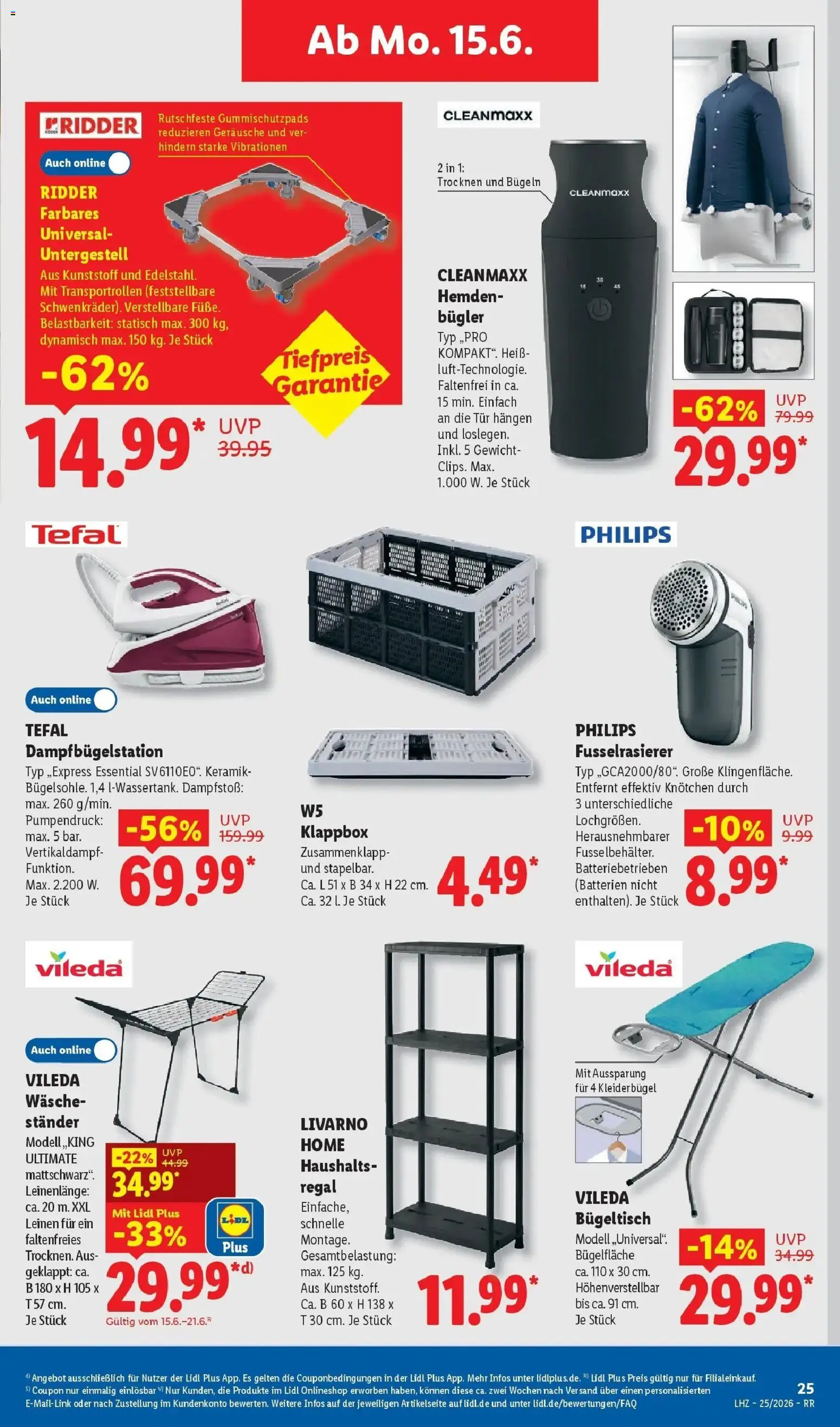 Lidl Prospekt Hagen – gültig ab 15.06.2026 | Seite: 35 | Produkte: Gewicht, Regal, Tür, Kleiderbügel