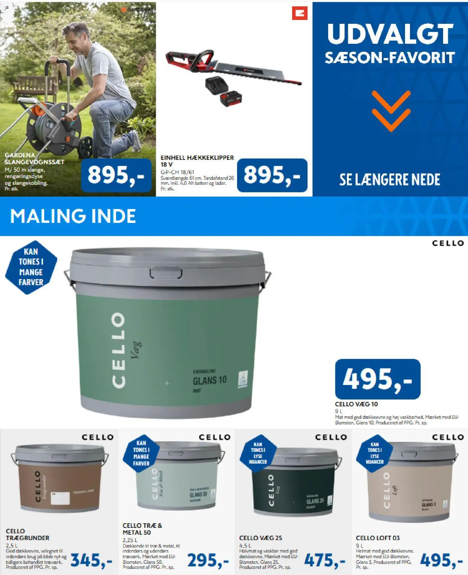 Davidsen tilbudsavis – gyldig fra 30/07/2026 | Side: 2 | Produkter: Maling, Batteri