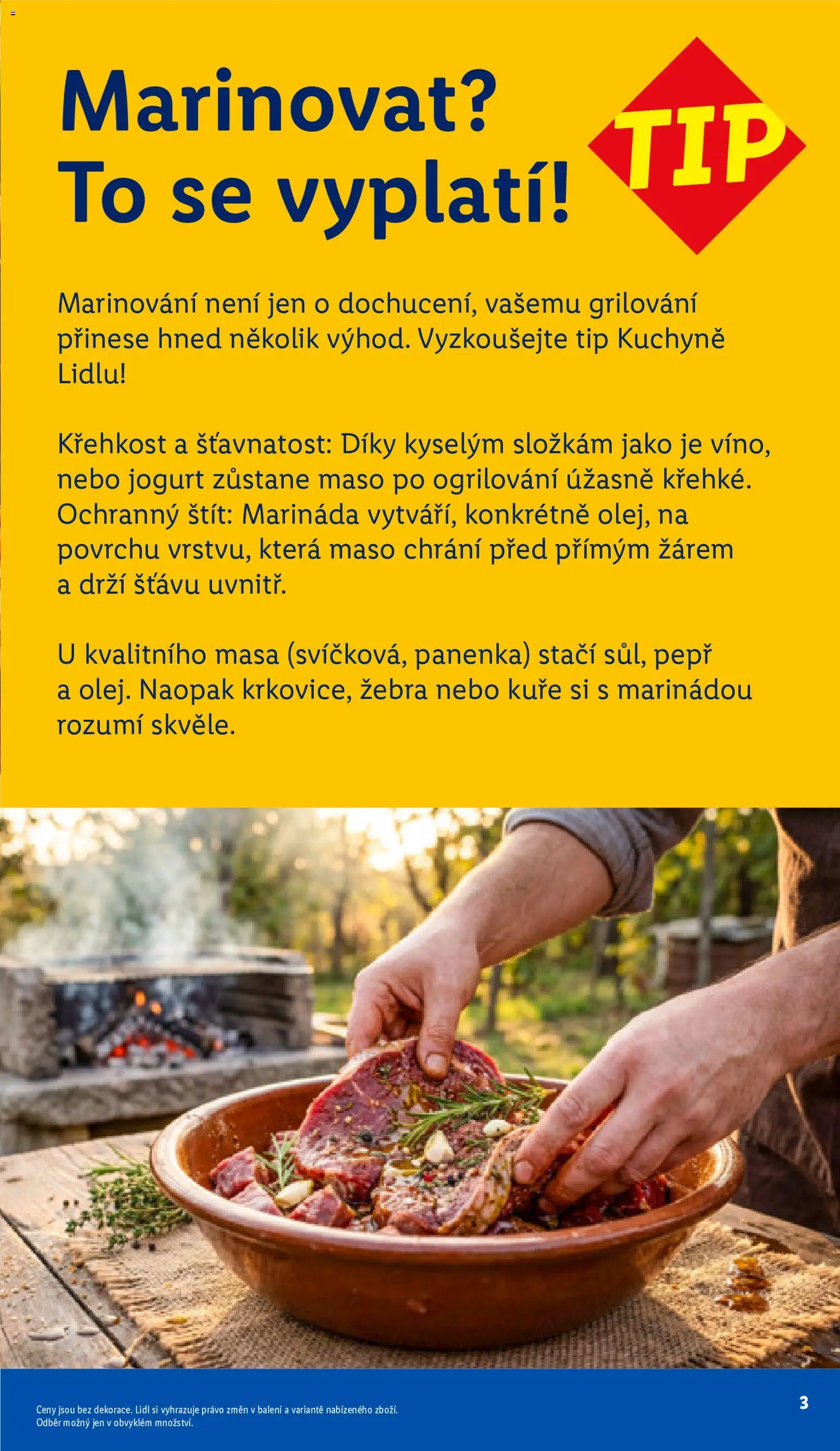 Lidl leták - Vše pro skvělé grilování od 05.05.2026 | Strana: 3 | Produkty: Jogurt, Maso, Kuře, Kuchyně