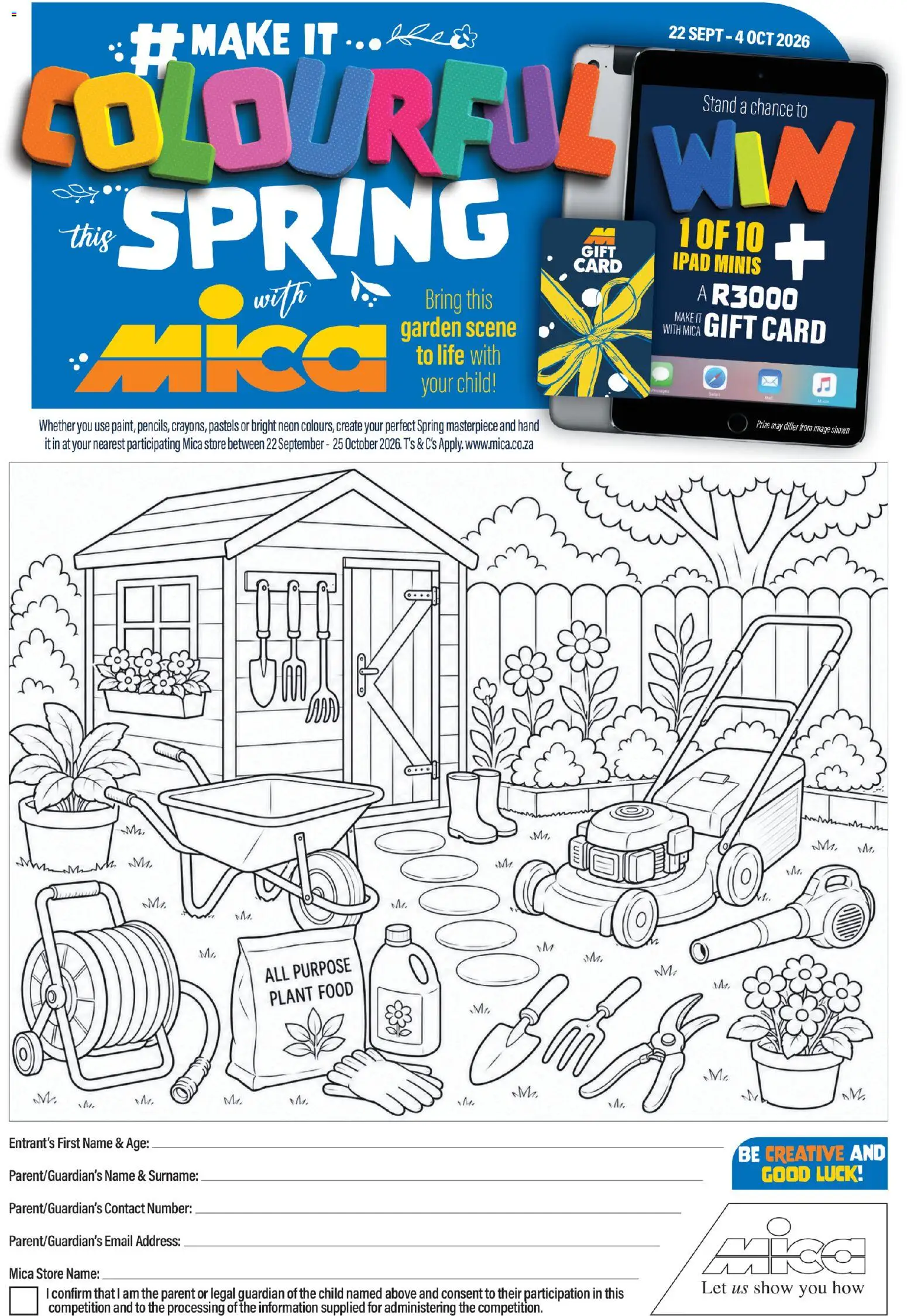 New MICA catalogue – valid from 22/09/2026 | Page: 1 | Products: Gift card