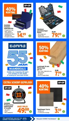 GAMMA folder - Voorbeeld van een folder van GAMMA, geldig van 11.05.2026 | Pagina: 15