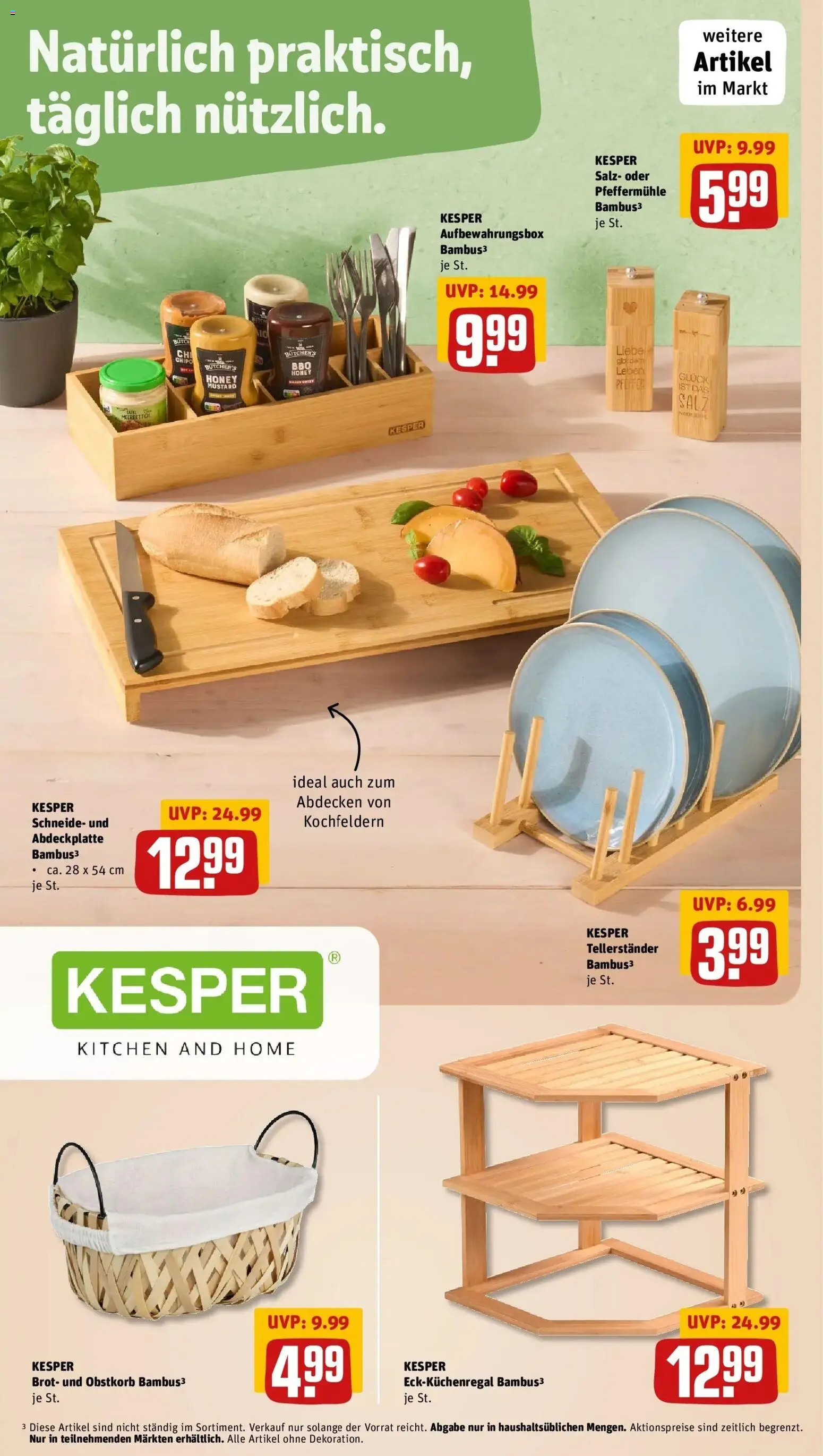 REWE Prospekt ab 24.08.2026 zum Blättern » Angebote | Seite: 24 | Produkte: Salz, Pfeffer, Brot