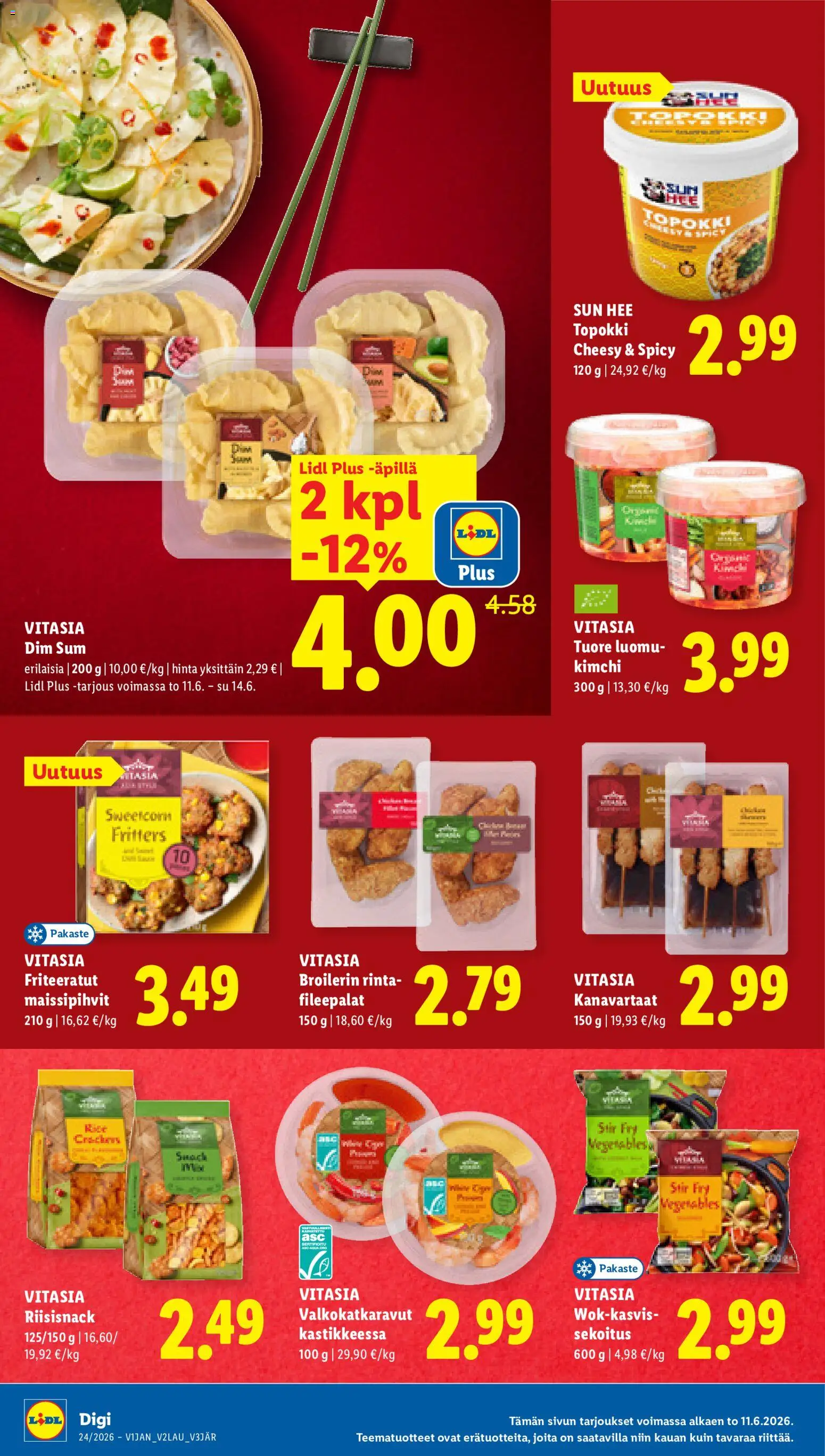 Lidl tarjoukset – voimassa 11.06.2026 alkaen | Sivu: 10