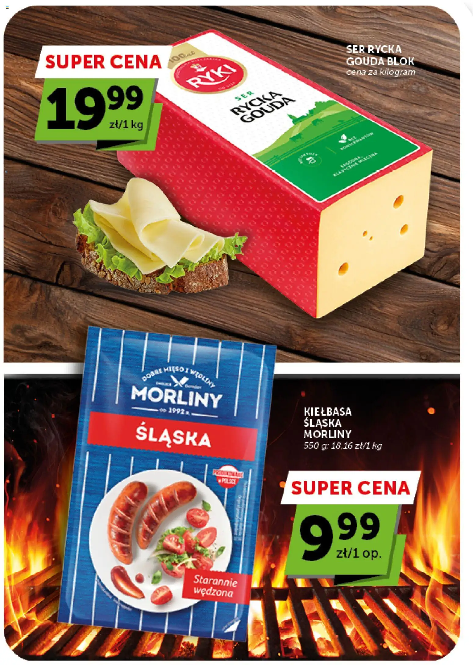Groszek gazetka - Market od 20.08.2026 | Strona: 3 | Produkty: Kiełbasa, Mięso, Kiełbasa śląska, Ser