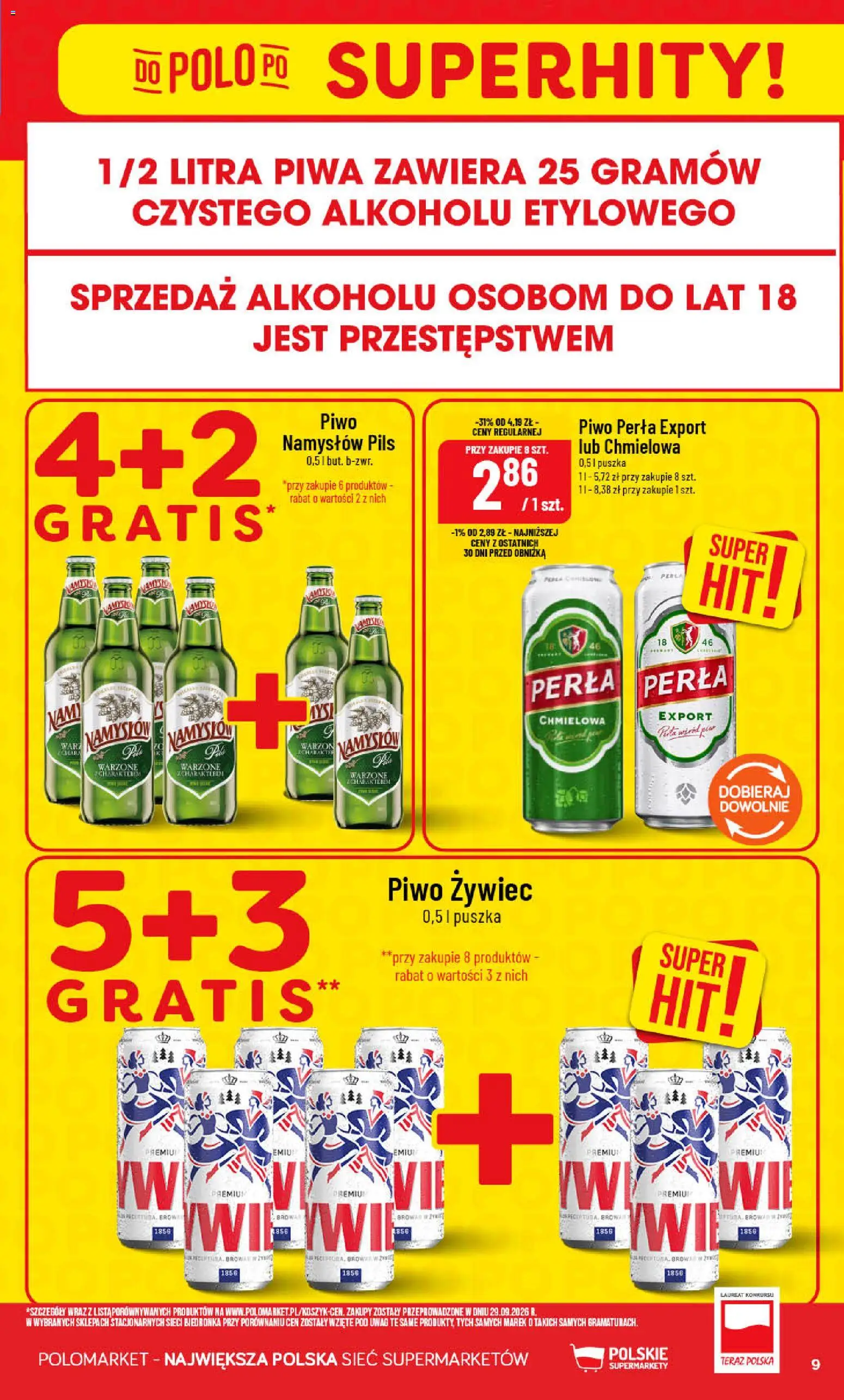 POLOmarket gazetka od 21.10.2026 | Strona: 9
