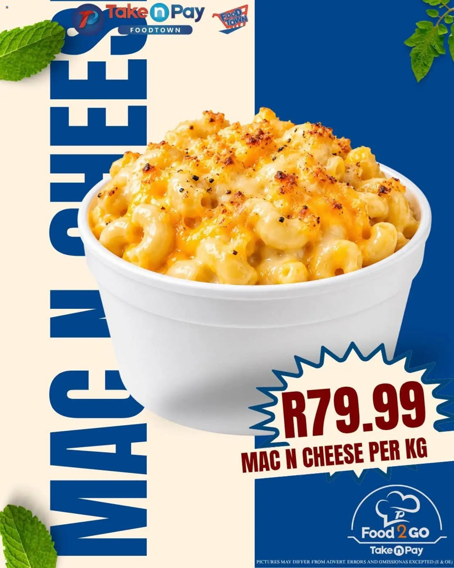 New Take n Pay catalogue – valid from 01/10/2026 | Page: 2 | Products: Cheese