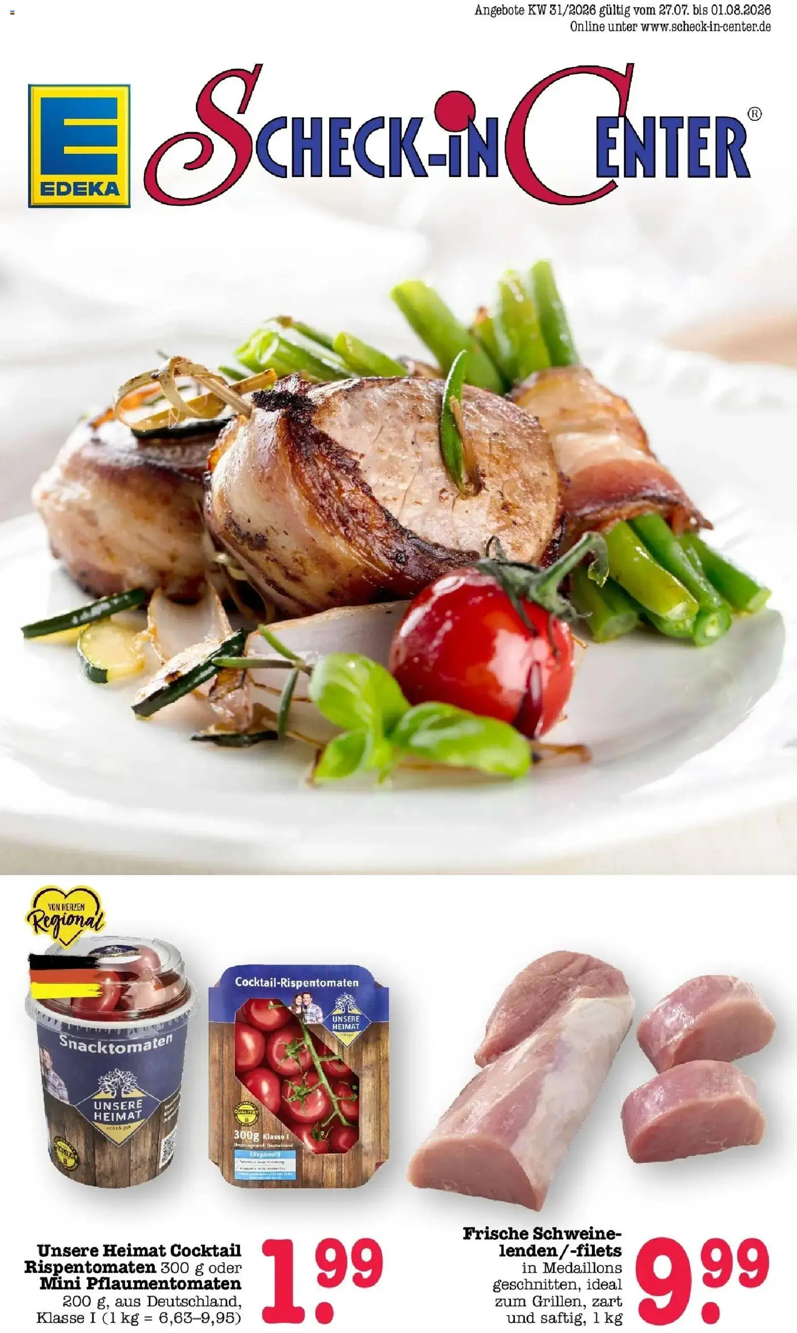 Edeka Prospekt Karlsruhe – gültig ab 27.07.2026 | Seite: 1