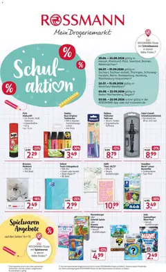 Rossmann Schulaktion ab 29.06.2026 gültig