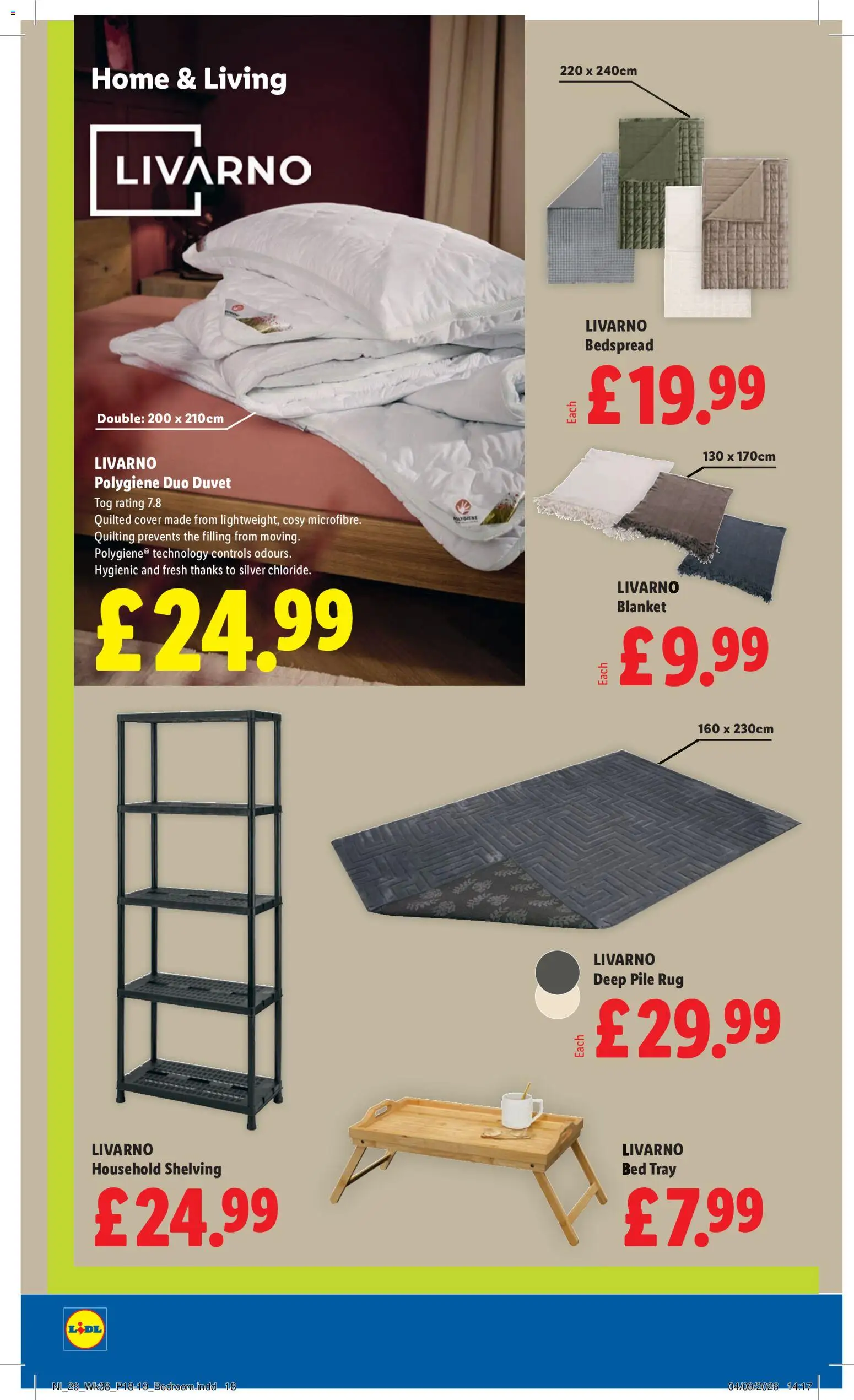 {H1} | Page: 18 | Products: Rug, Bed, Blanket
