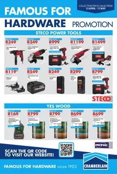 Chamberlain specials catalogue – valid from 13.04.2026 | Page: 1