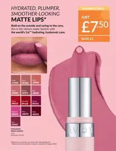 Preview of AVON - Offers valid from 01.06.2026 | Page: 43 | Products: Lipstick