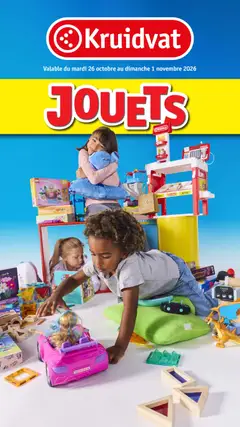 Kruidvat Le nouveau catalogue de jouets - Voorbeeld van een folder van Kruidvat, geldig van 26/10/2026