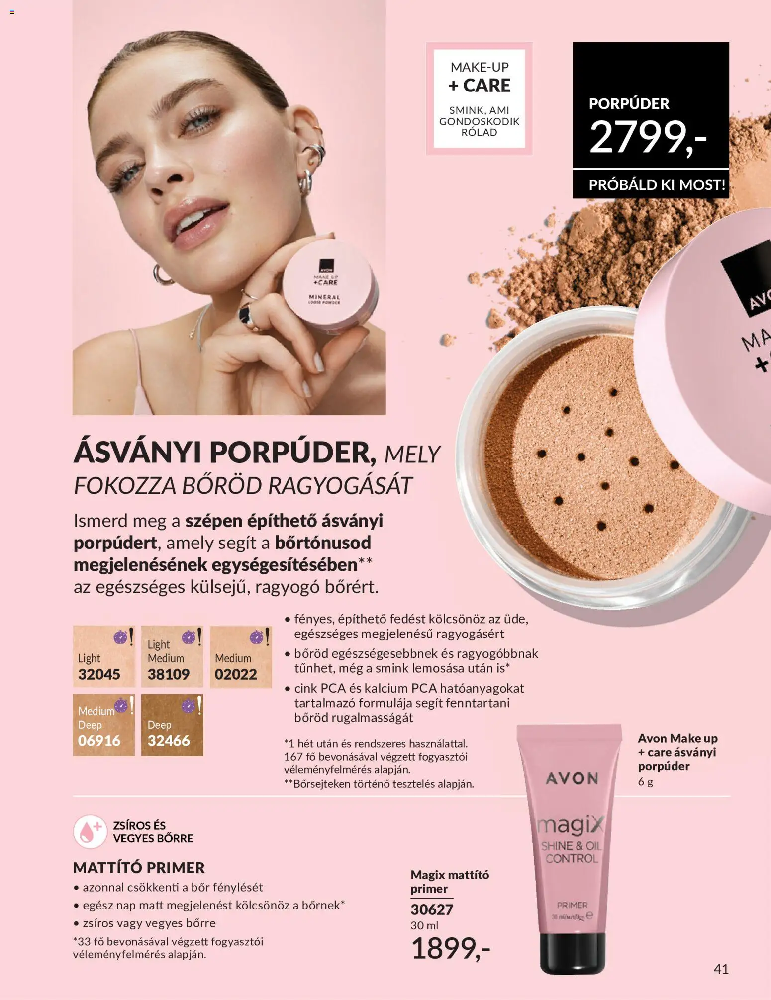 Avon akciós ujság - amely érvényes a következő dátumtól: 01.06.2026 | Oldal: 59 | Termékek: Smink, Bor