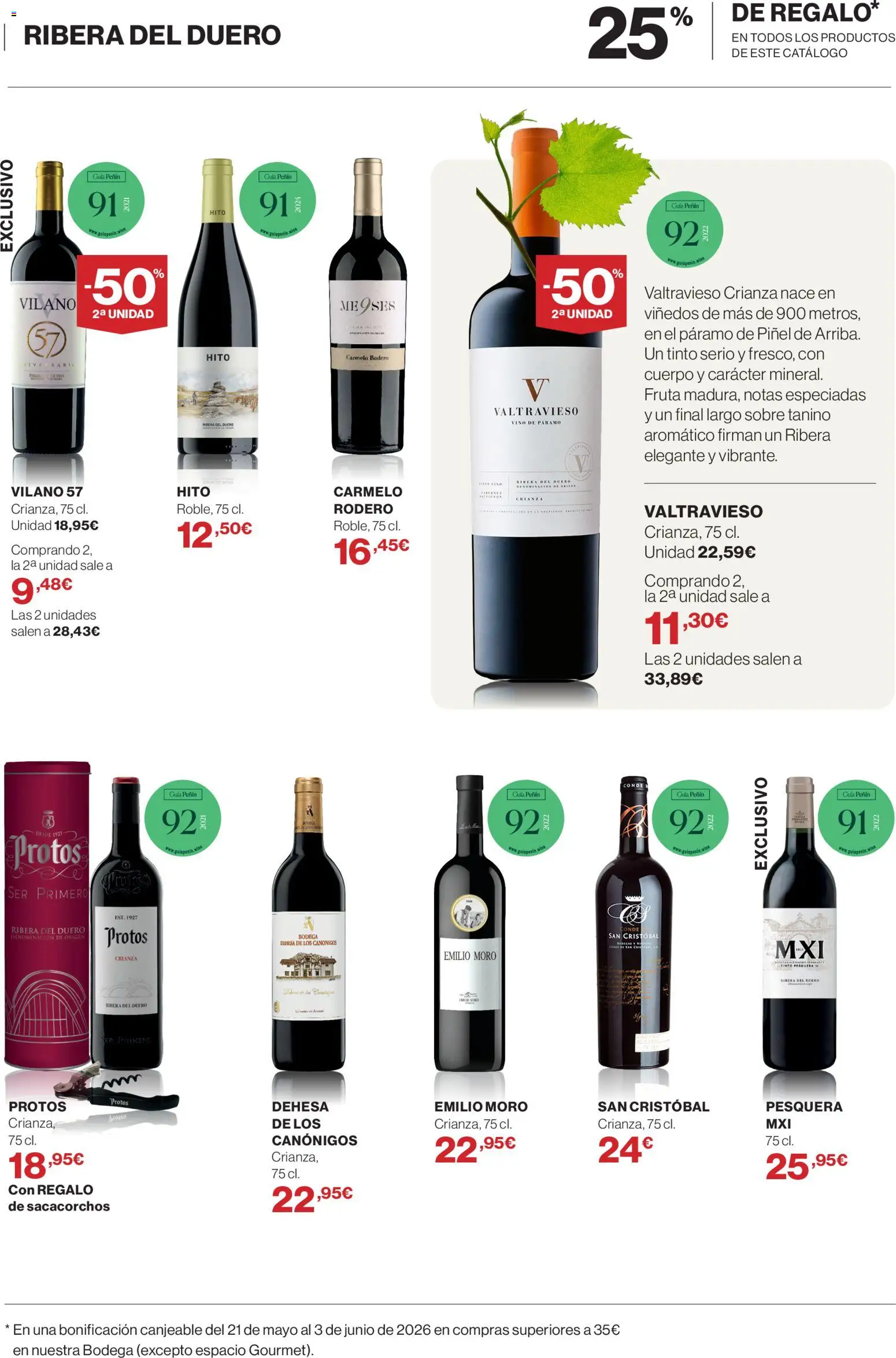El Corte Inglés ofertas │ válido desde el 23.04.2026 | Página: 7 | Productos: Vino