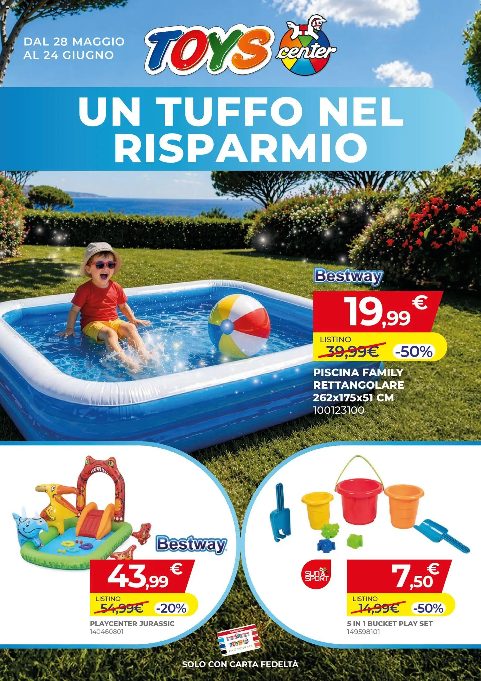 Volantino Toys Center del 28.05.2026 | Pagina: 1 | Prodotti: Piscina