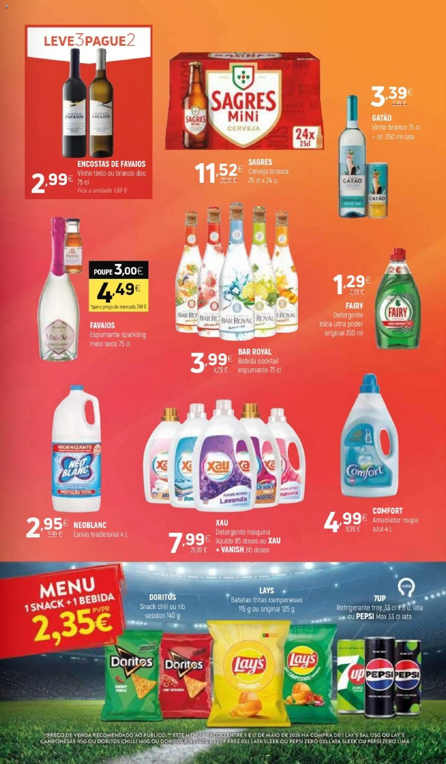Coviran folheto │ válido de 05.05.2026 | Página: 13 | Produtos: Refrigerante, Espumante, Detergente, Vinho tinto