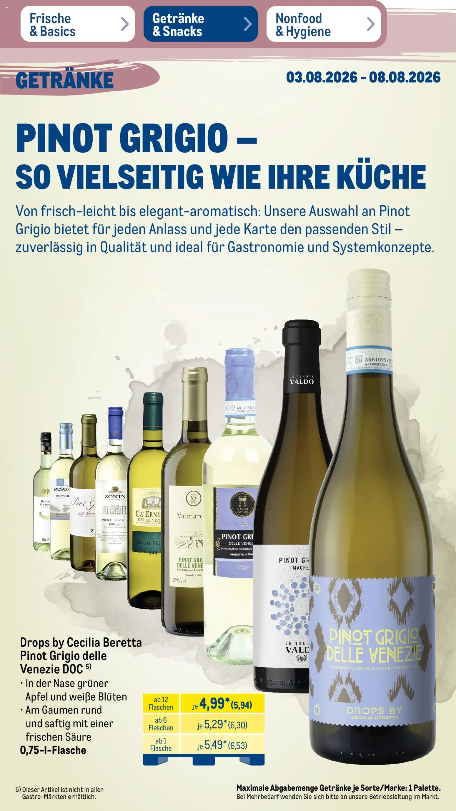 Metro Prospekt – gültig ab 03.08.2026 | Seite: 33 | Produkte: Küche, Äpfel