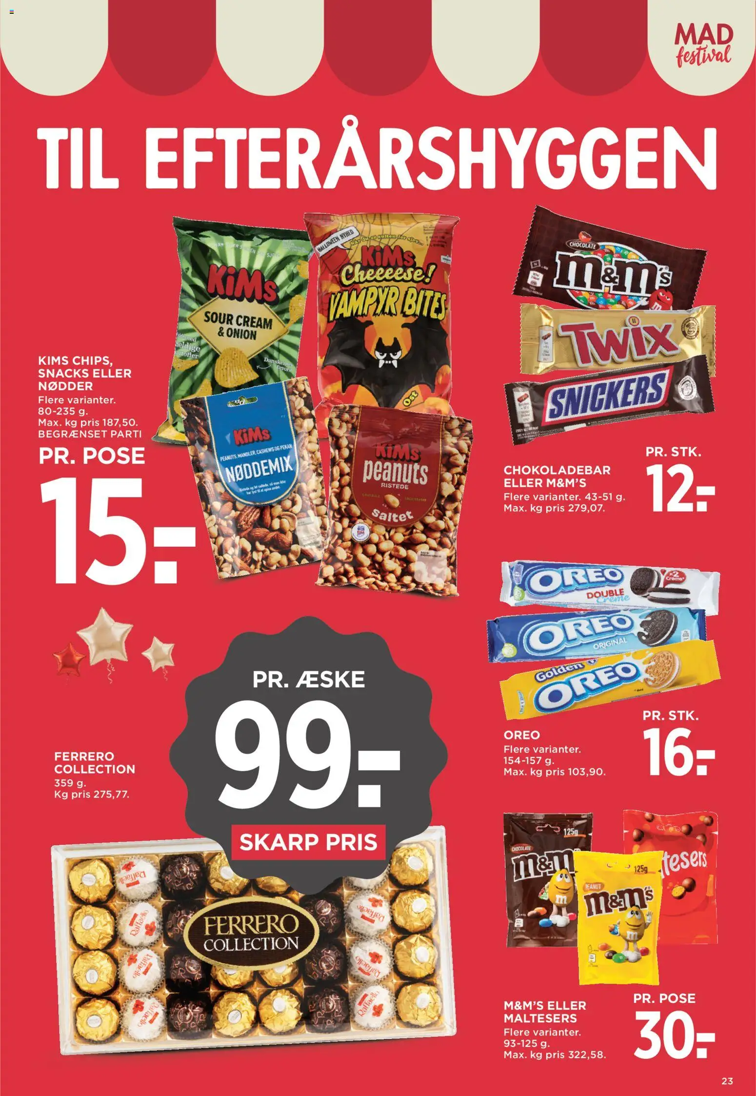 Meny tilbudsavis – gyldig fra 25/09/2026 | Side: 35 | Produkter: Nødder, Peanuts, Snacks, Oreo