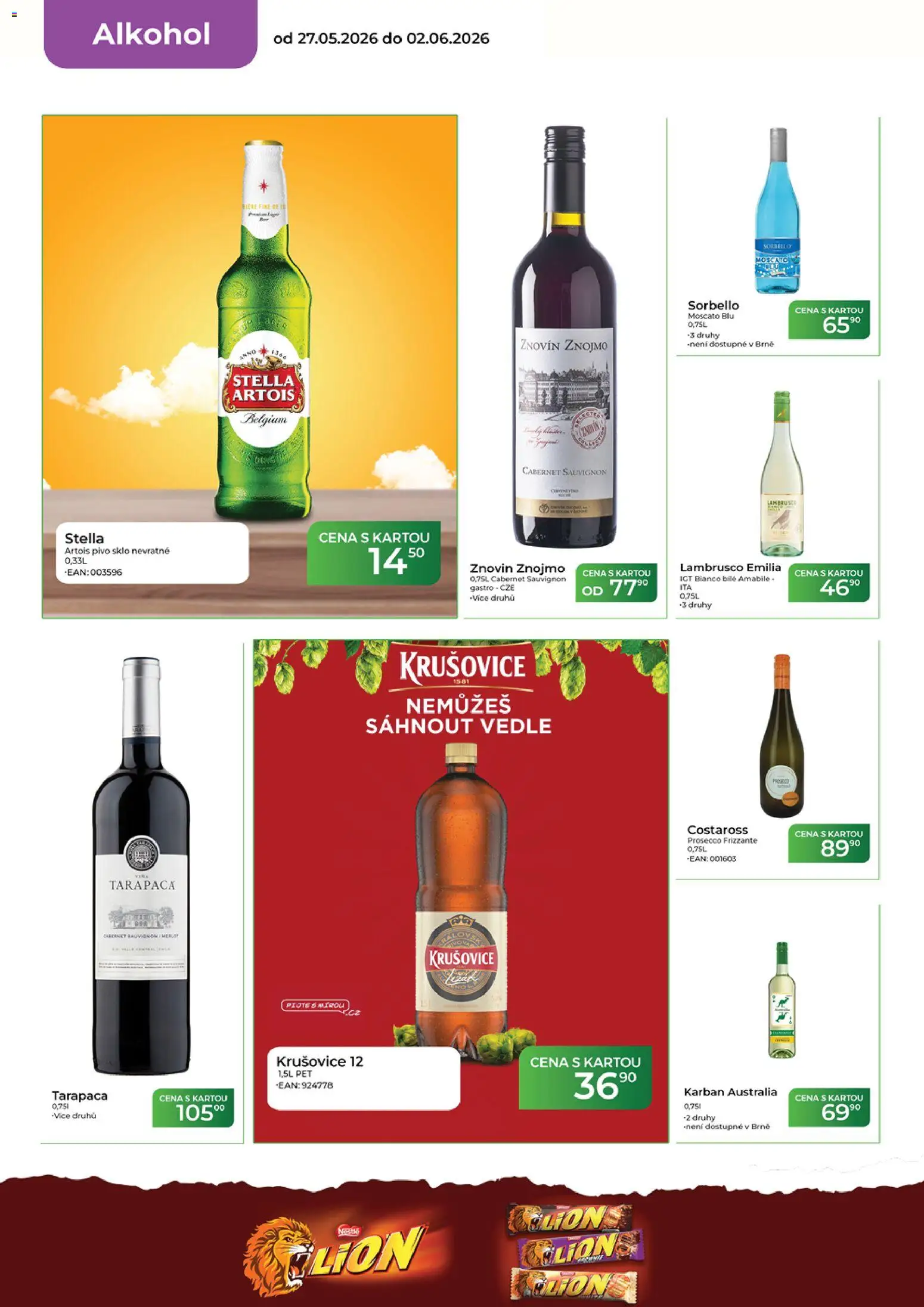 Tamda Foods leták od 27.05.2026 | Strana: 16 | Produkty: Lambrusco, Prosecco, Moscato, Prosecco Frizzante