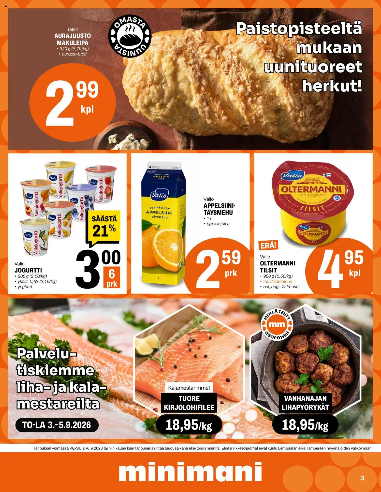 Minimani tarjoukset – voimassa 02/09/2026 alkaen | Sivu: 3