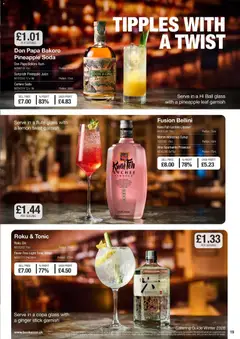 Preview of Booker Wholesale - Winter Catering News 2026 valid from 07.01.2026 | Page: 19
