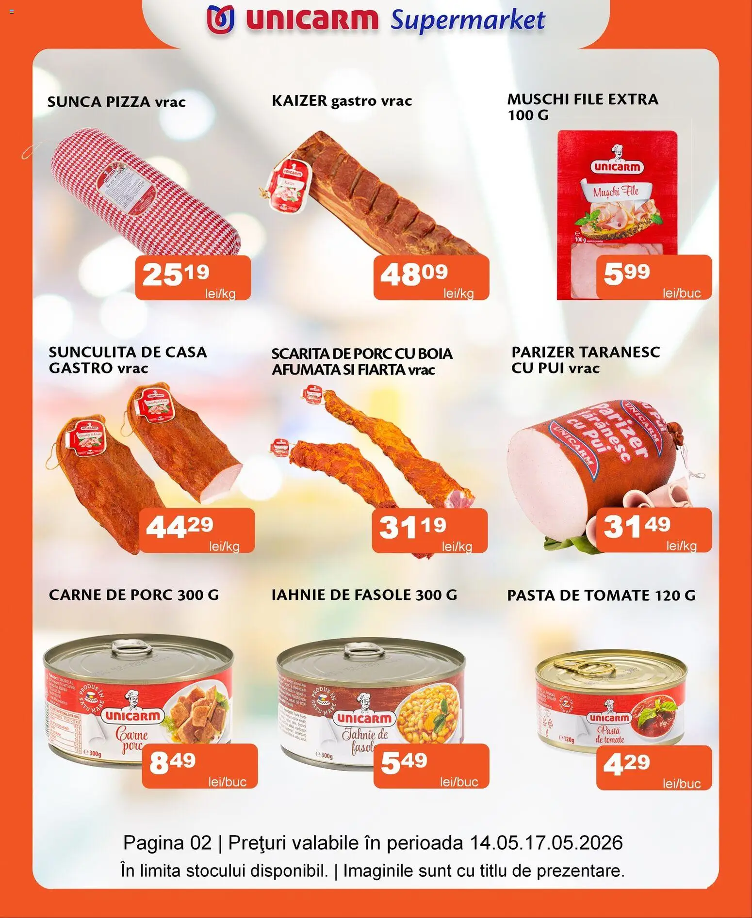 Noul catalog Unicarm – valabil de la 14.05.2026 | Pagină: 2