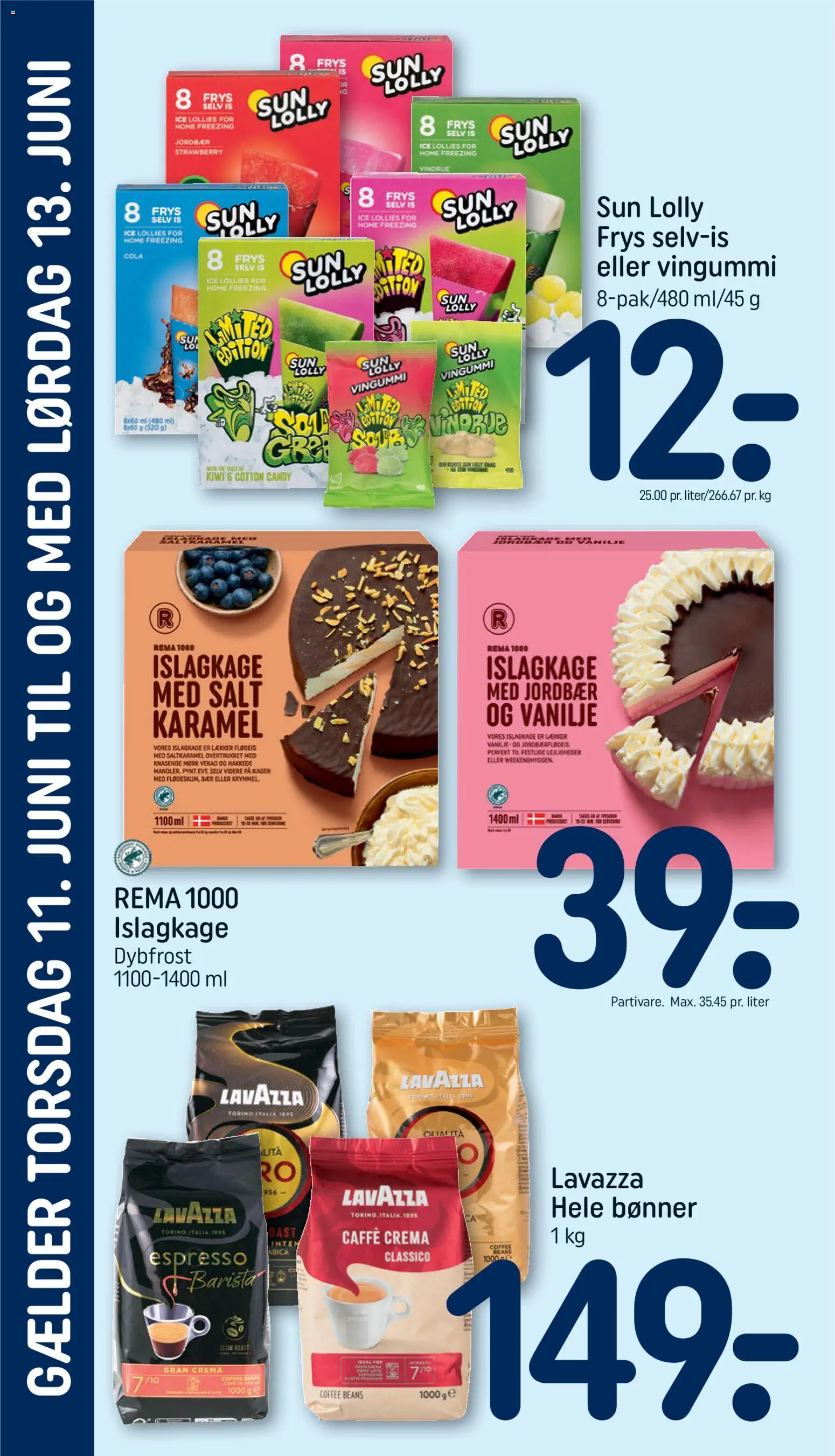 Rema 1000 tilbudsavis – gyldig fra 07.06.2026 | Side: 26 | Produkter: Chokolade, Kiwi, Bønner, Vanilje