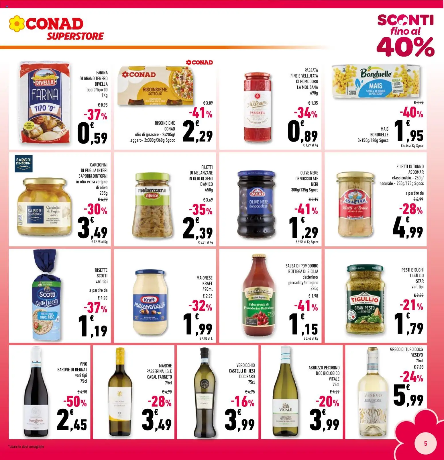Volantino Conad del 26/08/2026 | Pagina: 5
