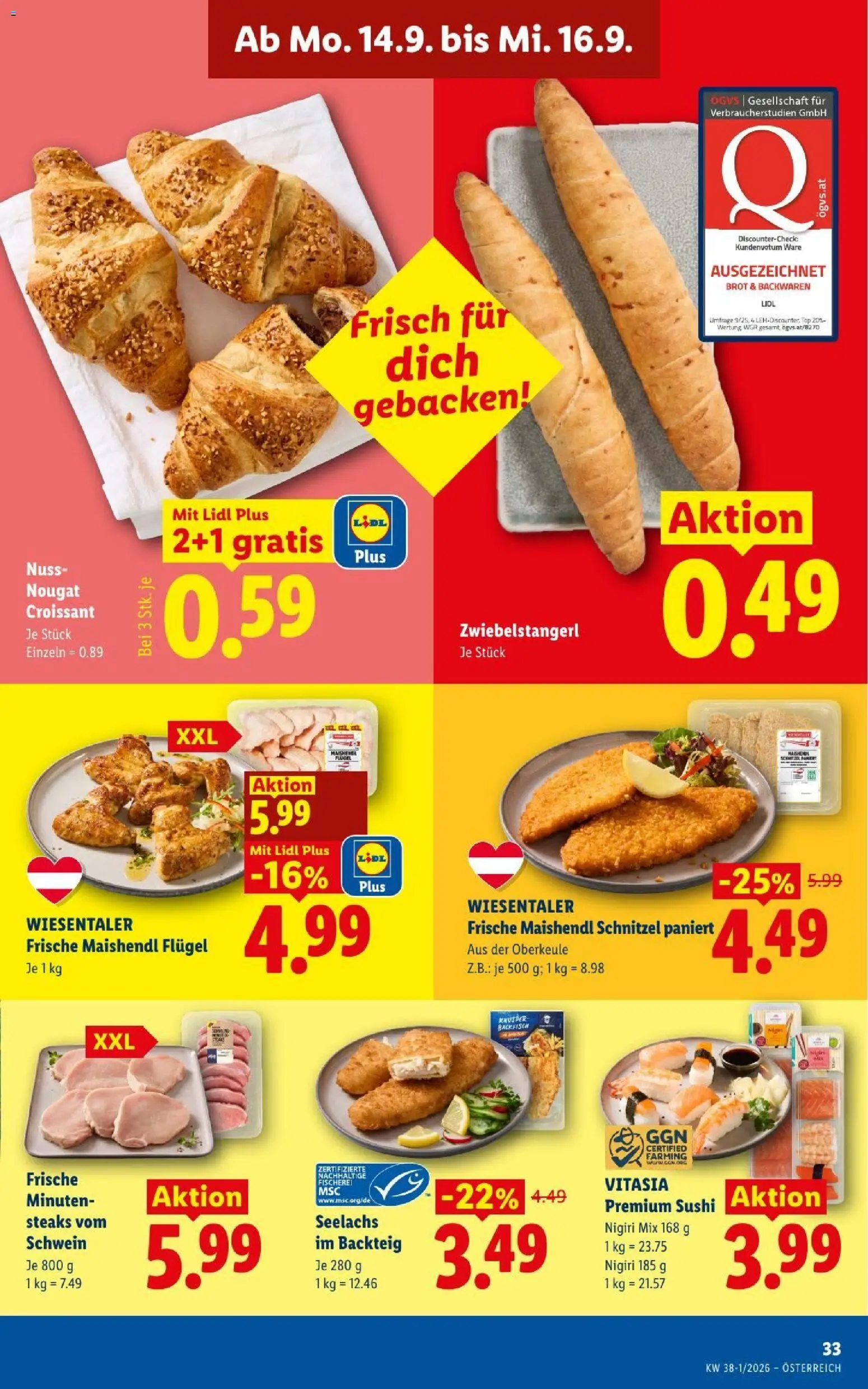 Lidl - Flugblatt gültig ab 10.09.2026 | Seite: 42 | Produkte: Brot