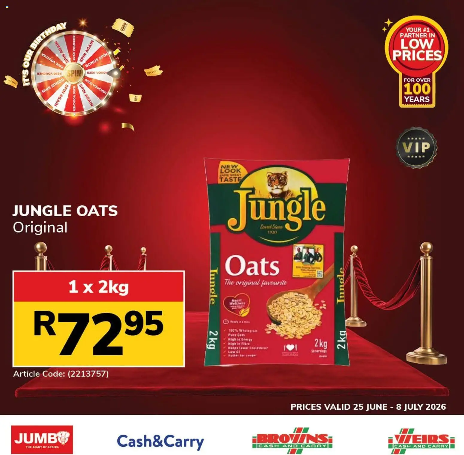 Jumbo Jumbo Wholesale Birthday Pantry Supermarkets Deals June 2026 — page 8 of 8