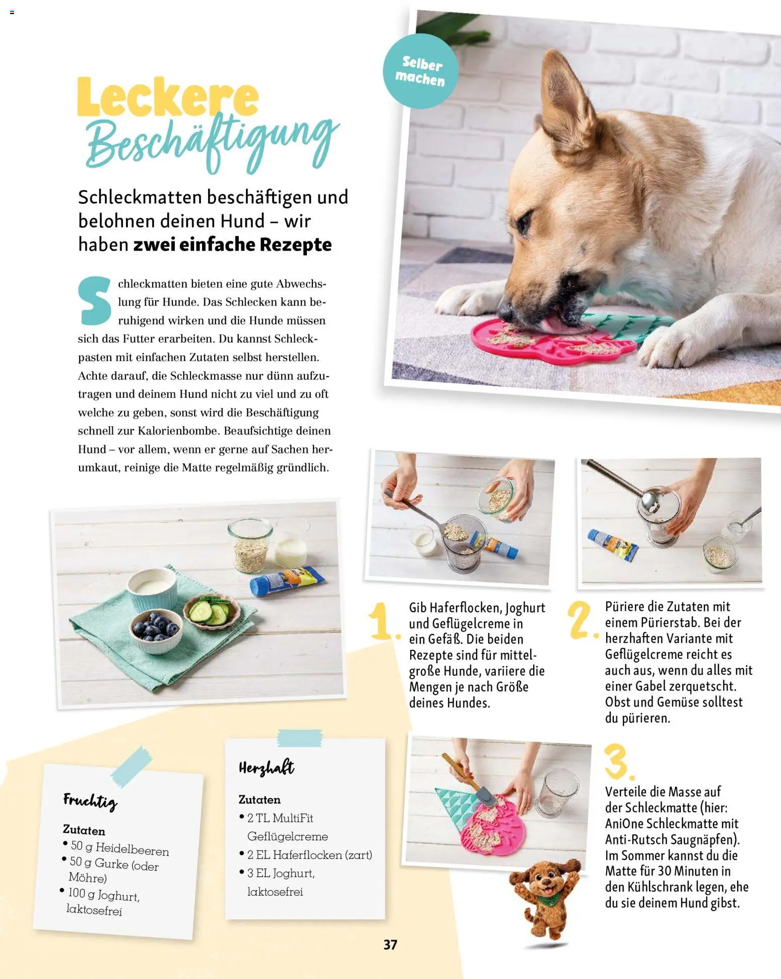 Fressnapf Friends Magazin – gültig ab 01.07.2026 | Seite: 37 | Produkte: Joghurt, Kühlschrank, Gemüse, Obst