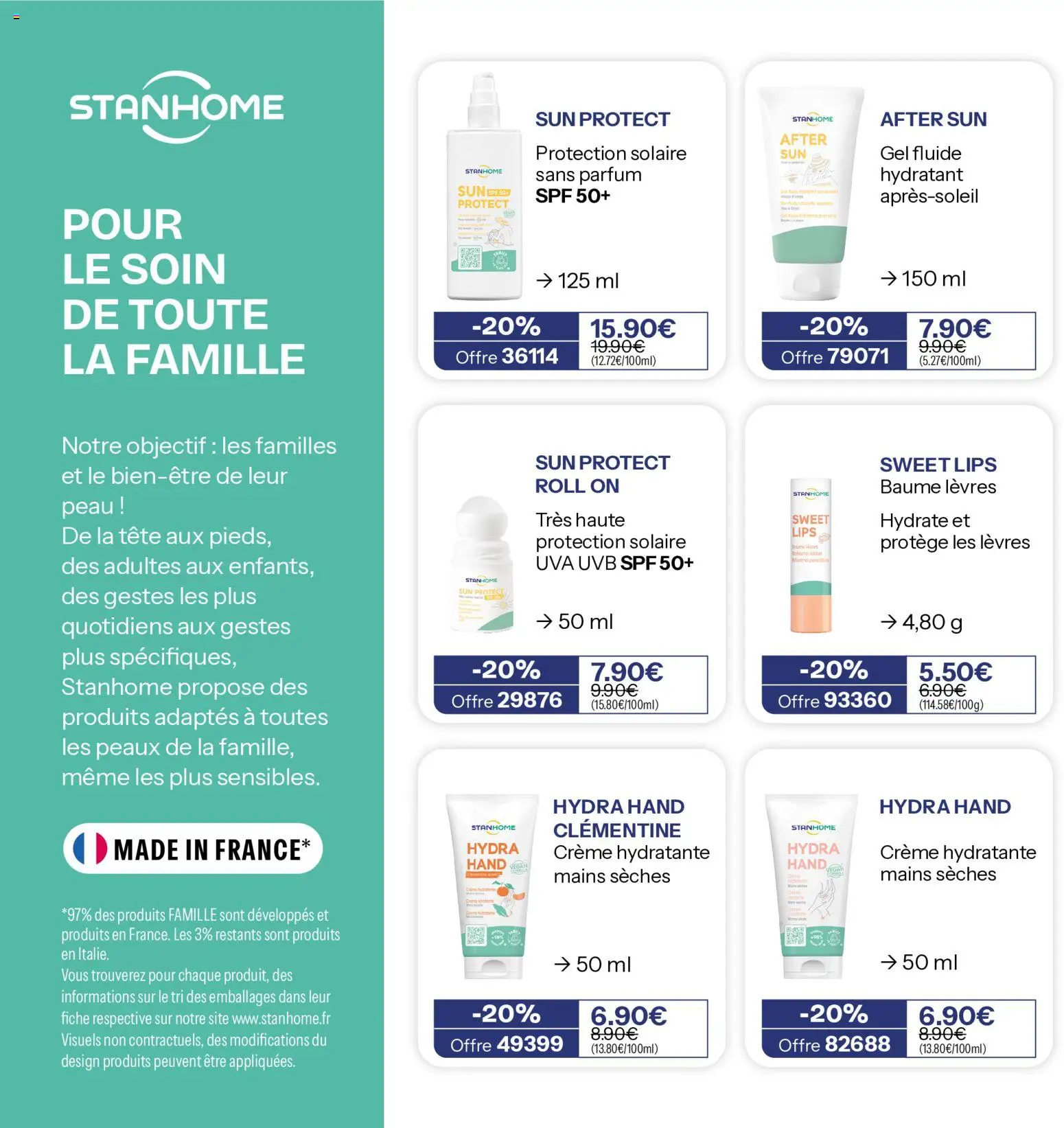 {H1} | Page: 14 | Produits: Clémentine, Parfum, Crème hydratante, Crème