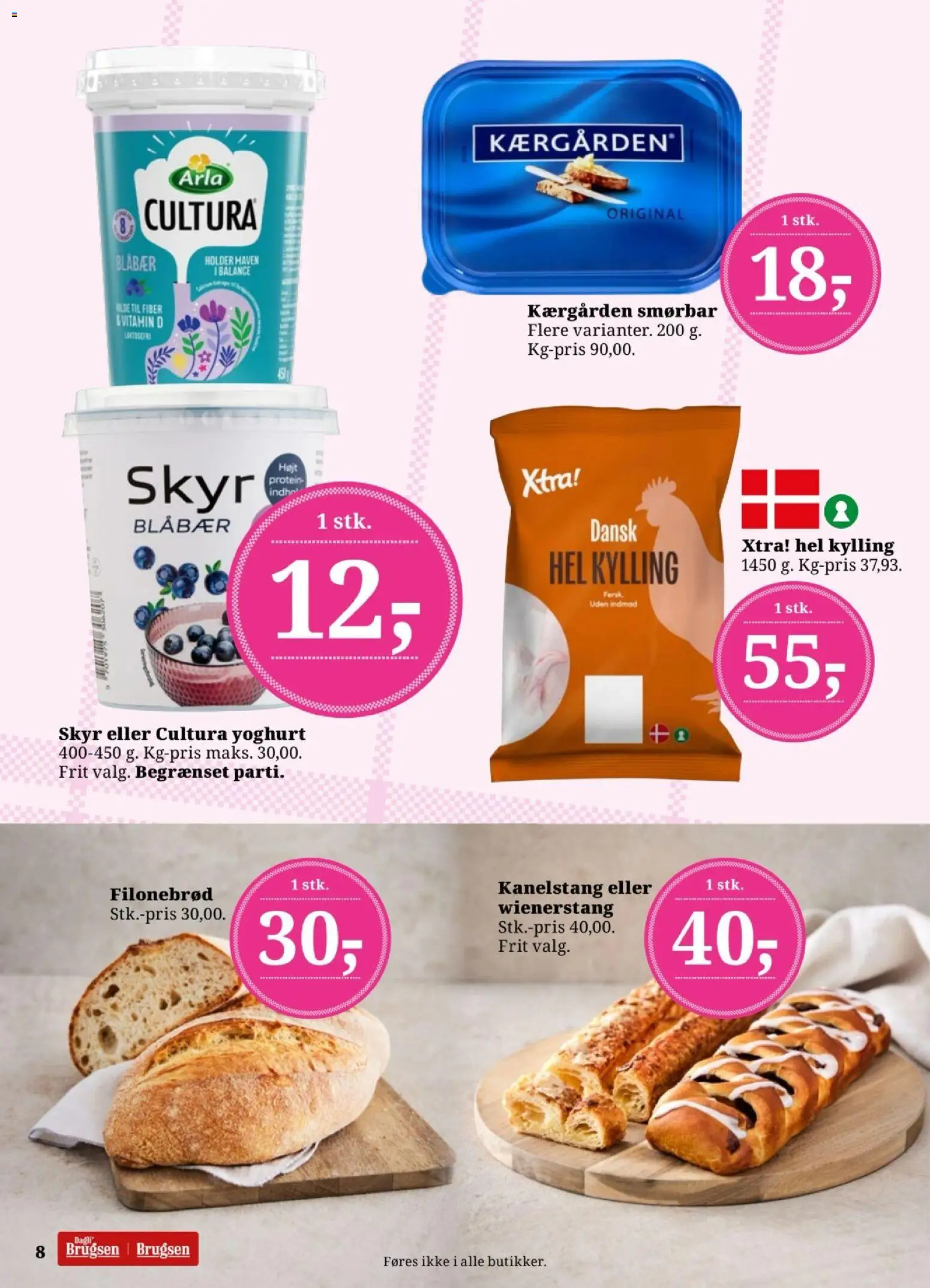 Dagli'Brugsen tilbudsavis – gyldig fra 11/09/2026 | Side: 9 | Produkter: Blåbær, Yoghurt, Skyr