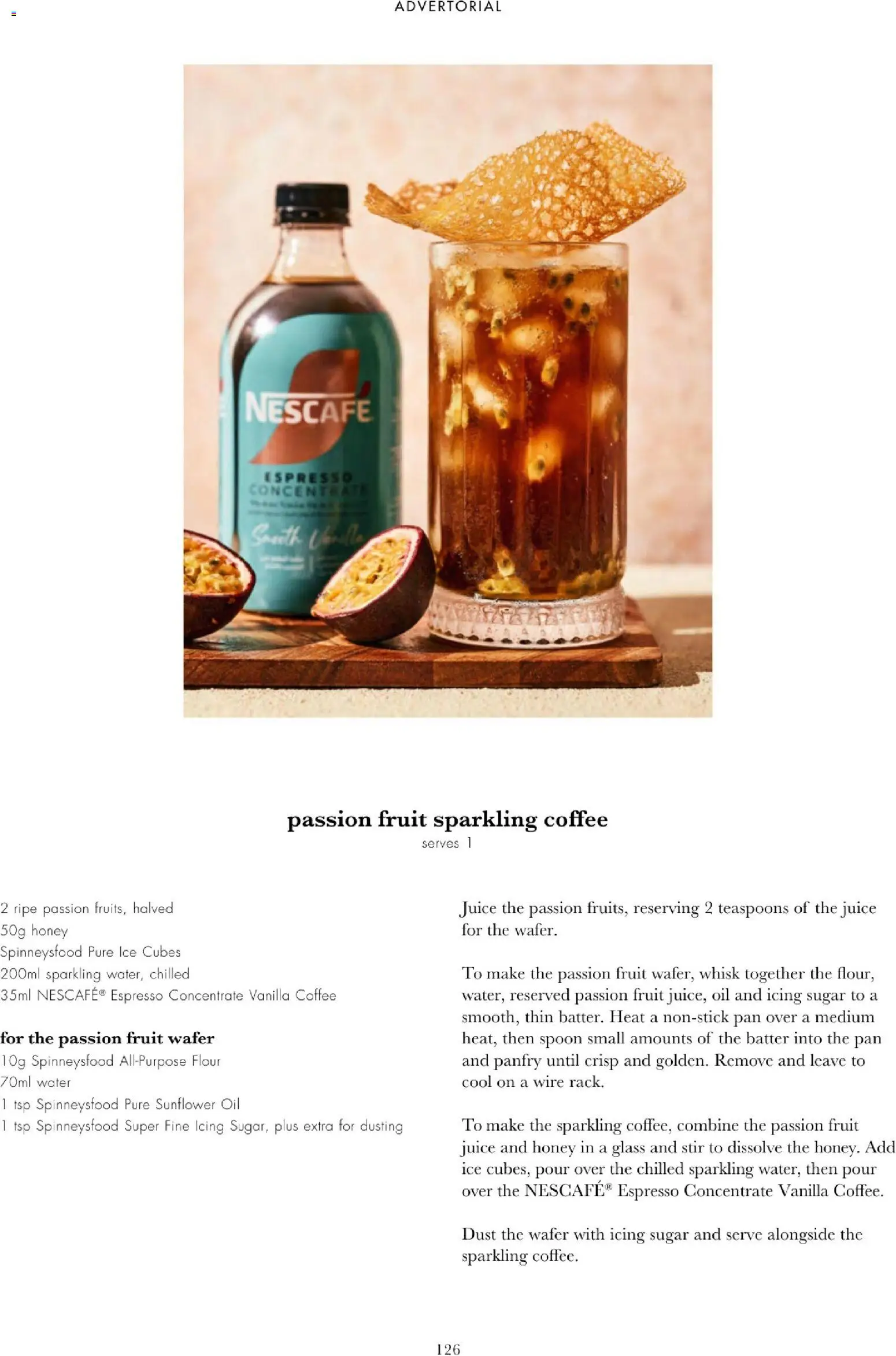 {H1} | Page: 128 | Products: Coffee, Flour, Fruit, Sugar
