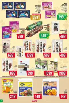 COOP Szolnok akciós újság - amely érvényes a következő dátumtól: 14.05.2026 | Oldal: 10 | Termékek: Macskaalom, Macskaeledel, Whiskas, Dzsemfix