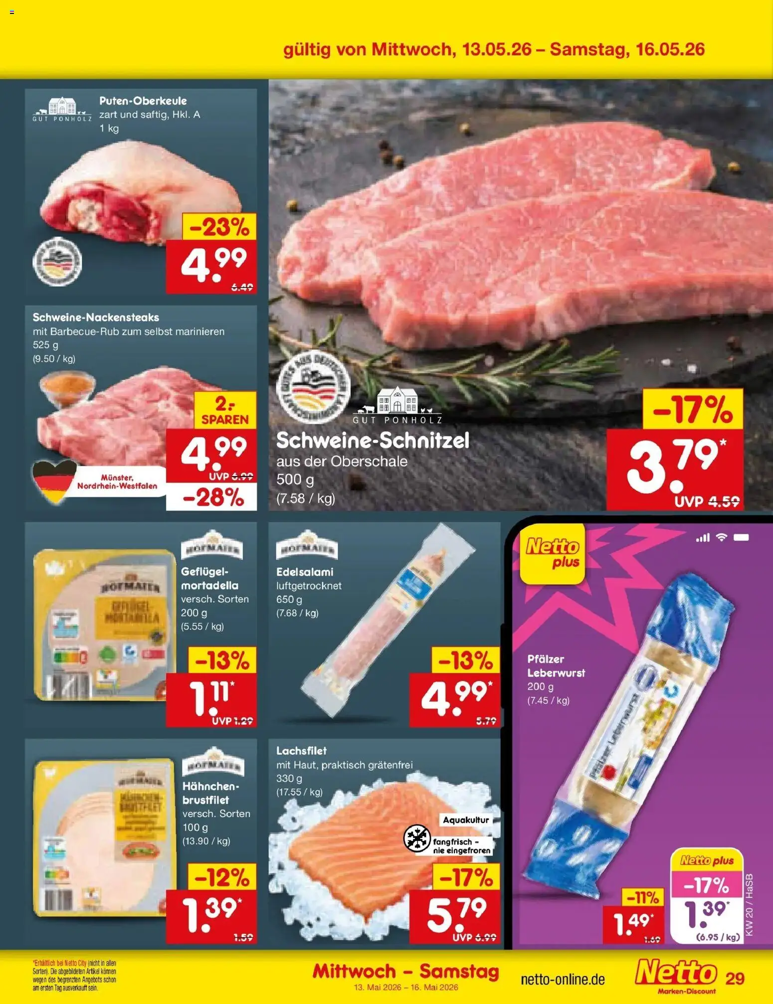 Netto Marken-Discount Prospekt Wuppertal	 (ab 10.05.2026) » Angebote | Seite: 40