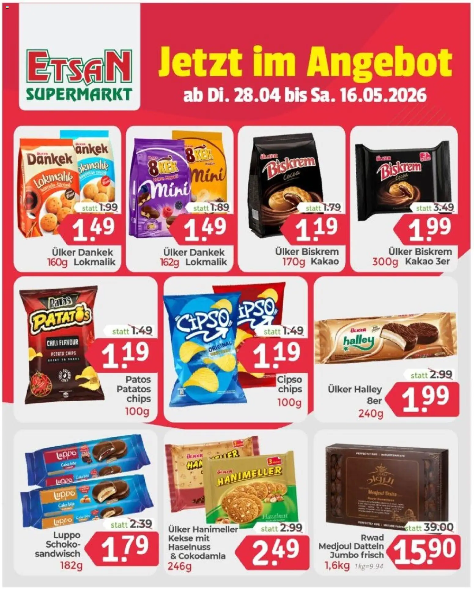 ETSAN Obst & Gemüse gültig ab 15.05.2026 | Seite: 7 | Produkte: Chips, Kekse, Chili